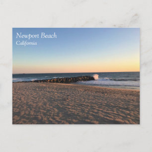 Cartão Postal Newport Beach em Sunset, Califórnia