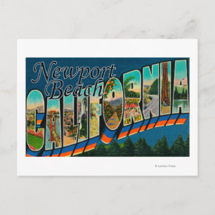 Cartão Postal Newport, Califórnia - Grandes Cenas de Letra