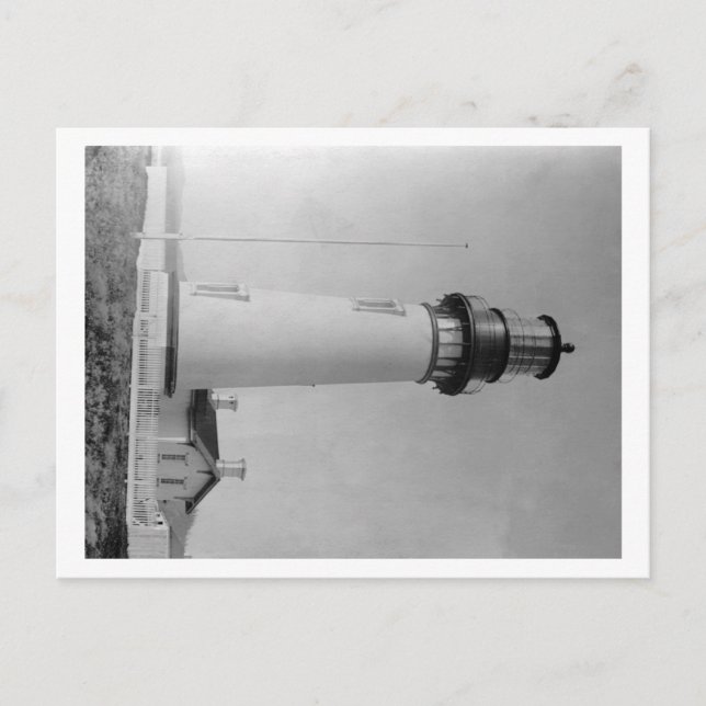 Cartão Postal Newport, Oregon Farol em Cape Fowlweather (Frente)