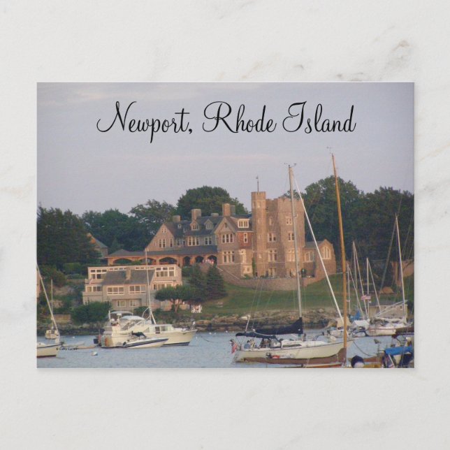 Cartão Postal Newport, Rhode Island (Frente)