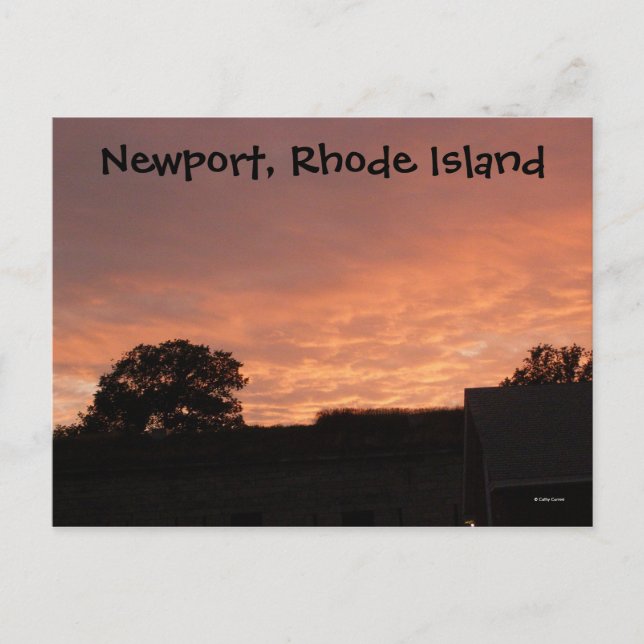 Cartão Postal Newport, Rhode Island (Frente)