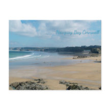 Newquay Bay Beaches Cornwall Inglaterra