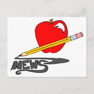 Cartão Postal Newsletter escolar