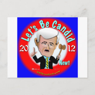 Cartão Postal Newt Gingrich