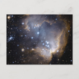 Cartão Postal NGC 602 estrelas brilhantes NASA