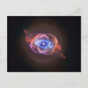 Cartão Postal NGC 6543: A nebulosa do olho de gato