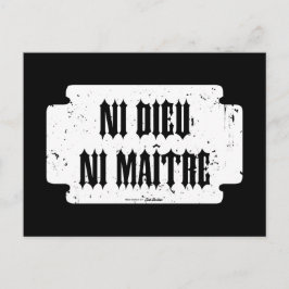 Cartão Postal Ni dieu in maître