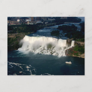 Cartão Postal Niágara Americana Cai: Vista Aérea de Skylon