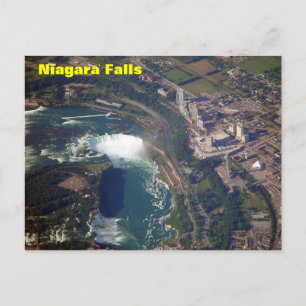Cartão Postal Niagara Cai Do Cartaz Superior