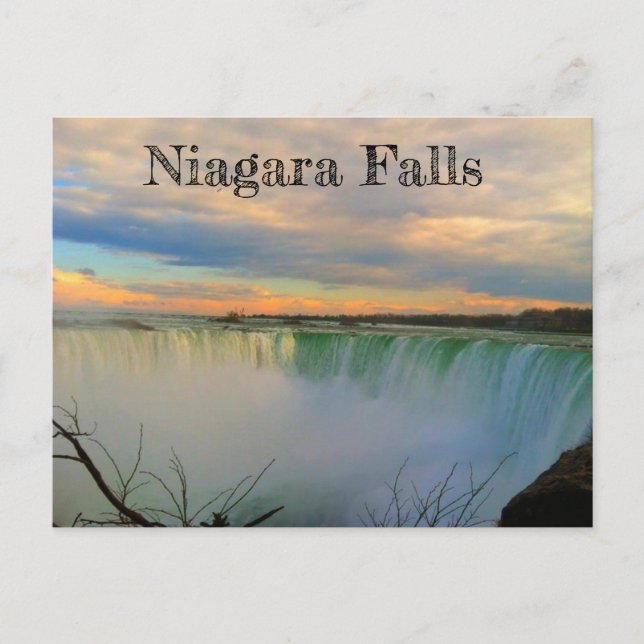 Cartão Postal Niagara Cama Dramático (Frente)