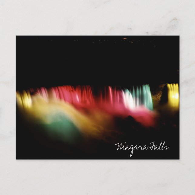 Cartão Postal Niagara Falls (Frente)