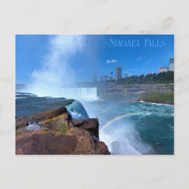 Cartão Postal Niagara Falls (Frente)