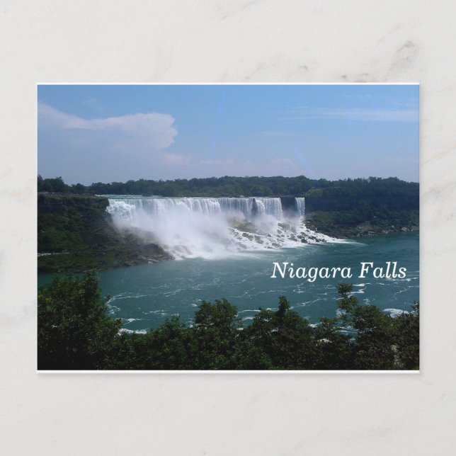 Cartão Postal Niagara Falls (Frente)