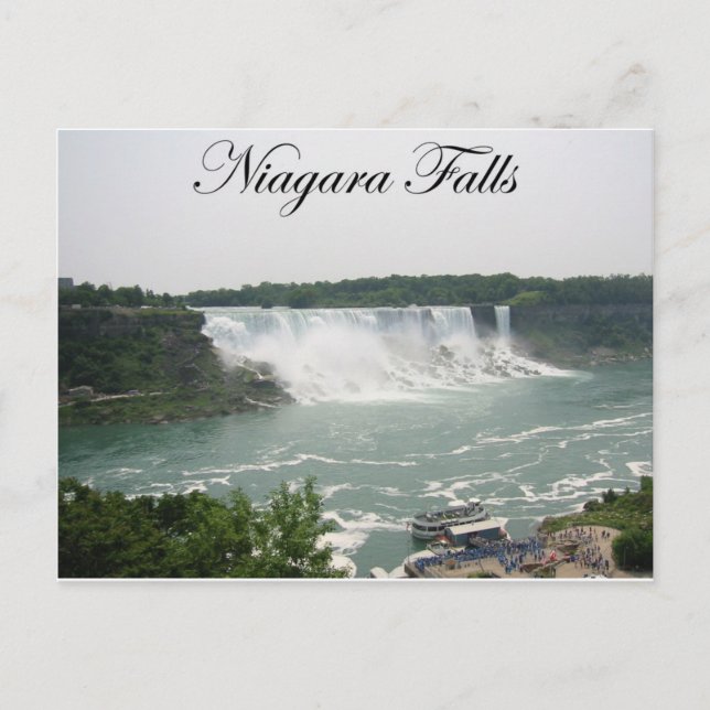 Cartão Postal Niagara Falls (Frente)