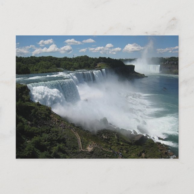 Cartão Postal Niagara Falls (Frente)