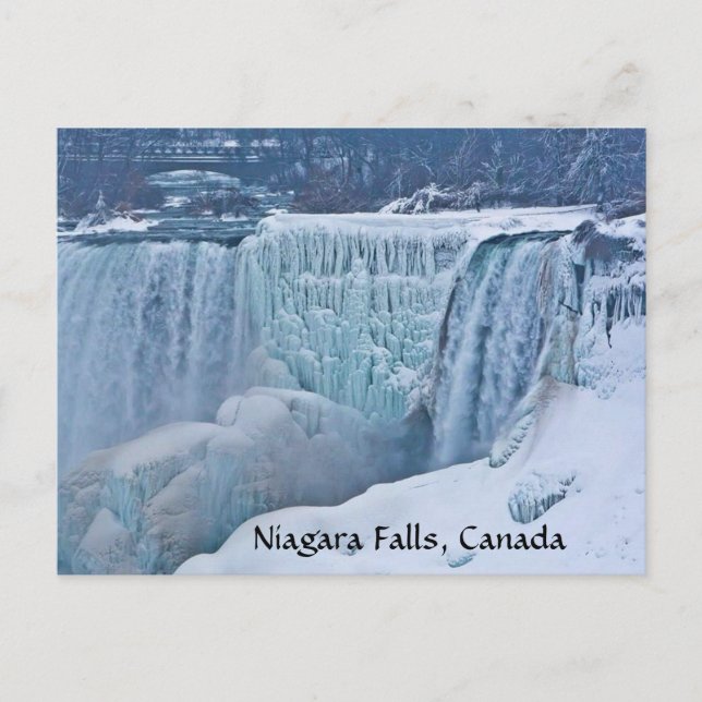 Cartão Postal Niagara Falls, Canadá (Frente)