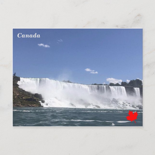 Cartão Postal Niagara Falls, Canadá (Frente)