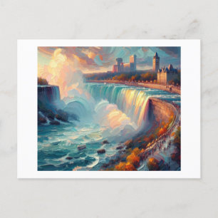 Cartão Postal Niagara Falls Canadá