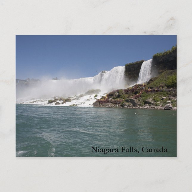 Cartão Postal Niagara Falls, Canadá (Frente)