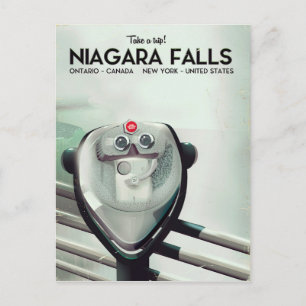 Cartão Postal Niagara Falls - EUA - Canadá - poster de Viagens v