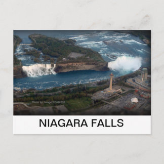 Cartão Postal Niagara Falls, lembrança e presente