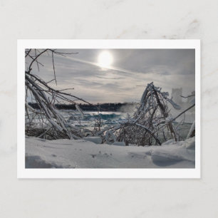 Cartão Postal Niagara no Inverno 2