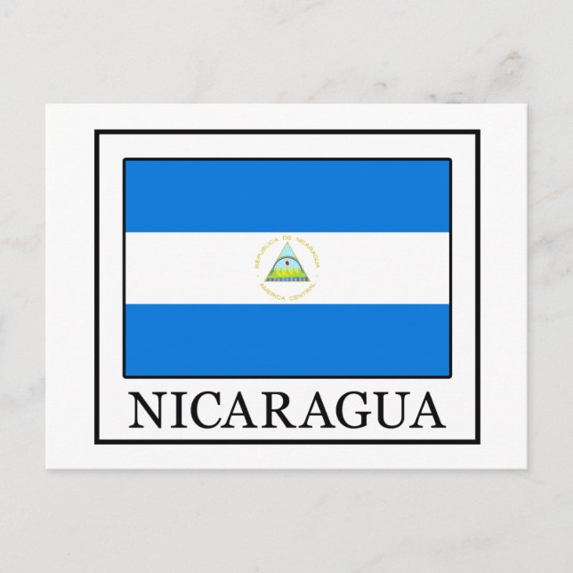 Cartão Postal Nicarágua (Frente)