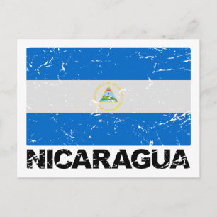 Cartão Postal Nicarágua Vintage