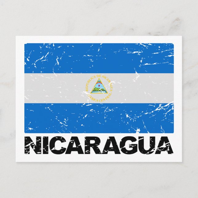 Cartão Postal Nicarágua Vintage (Frente)
