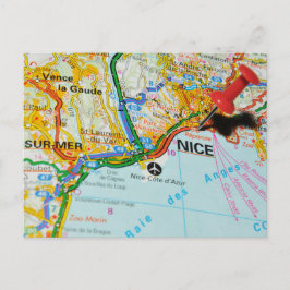 Cartão Postal Nice, Riviera Francesa, França
