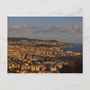Cartão Postal Nice sunset France