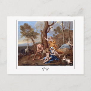 Cartão Postal Nicolas Poussin #5 - Cartão-postal de arte