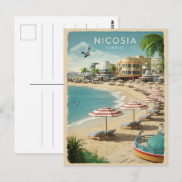 Cartão Postal Nicosia, Capital de Chipre Presentes de lembrança