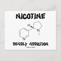 Nicotina (Molécula Química) Vício Mortal