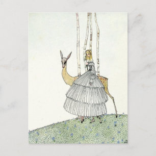 Cartão Postal Nielsen em Pó e Crinolina