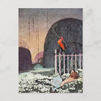 Cartão Postal Nielsen em Pó e Crinolina