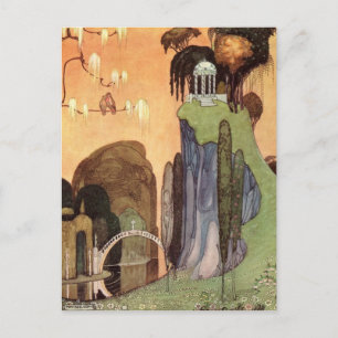 Cartão Postal Nielsen em Pó e Crinolina