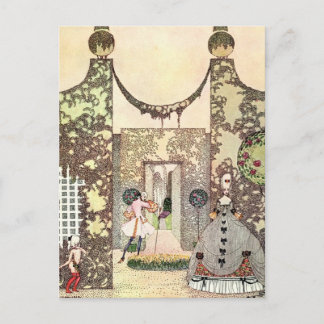 Cartão Postal Nielsen em Pó e Crinolina