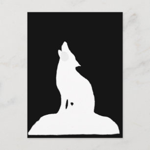 CARTÃO POSTAL NIGHT WOLF