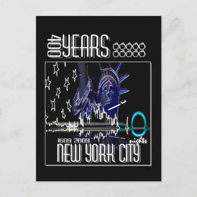 Cartão Postal "NIGHTS" (Neon) (Frente)