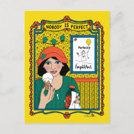 Cartão Postal Ninguém é Perfect_B_ Postcard