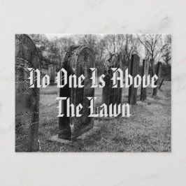 Cartão Postal Ninguém Está Acima Do Lado