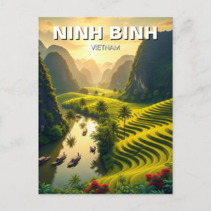 Cartão Postal Ninh Binh Vietnam Viagem