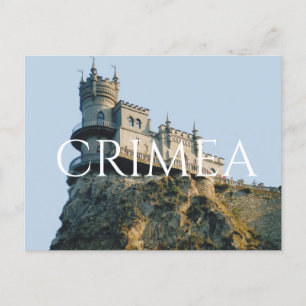 Cartão Postal Ninho de Castle Swallow na Crimeia
