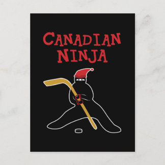 Cartão Postal Ninja canadense