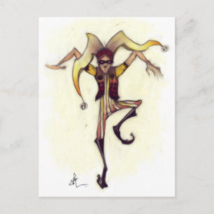 Cartão Postal Ninja Jester