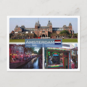 Cartão Postal NL Holland - Amesterdã -