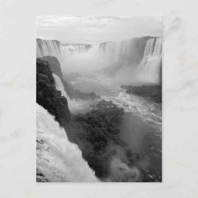 Cartão Postal No abismo aquático (Frente)