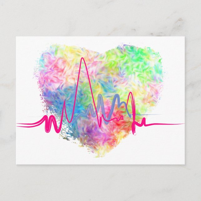 Cartão Postal No amor A2 (Frente)