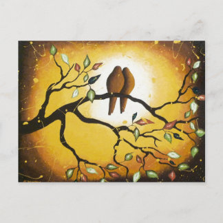 Cartão Postal "No amor" da arte original